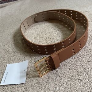 PETIT MOMENTS Classic Belt Tan M/L
